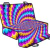 Spiral Colors Moving Optical Illusion Pet Car Back Seat Cover - 91855144cddb