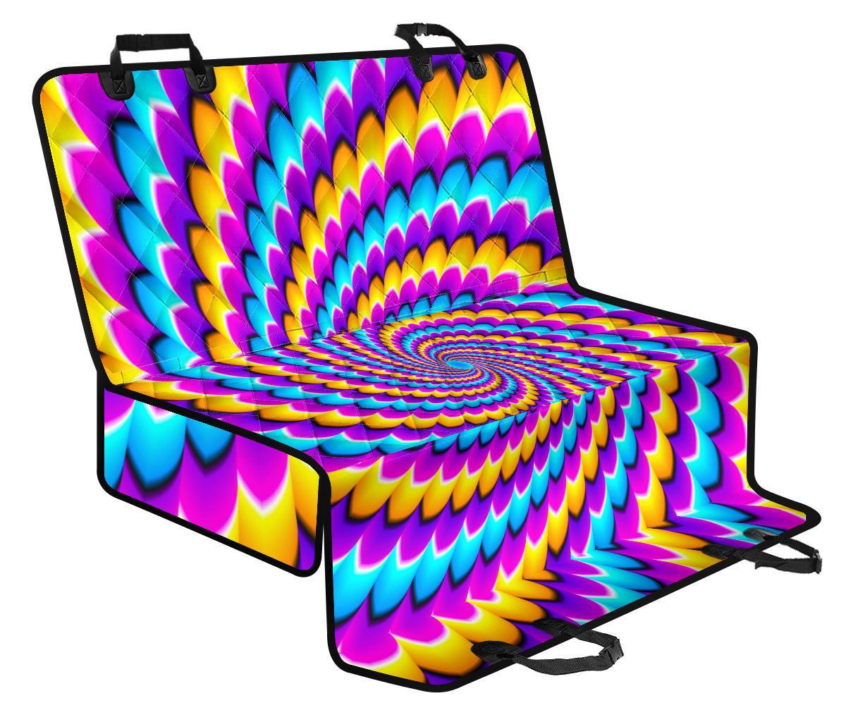 Spiral Colors Moving Optical Illusion Pet Car Back Seat Cover - 91855144cddb Spiral Colors Moving Optical Illusion Pet Car Back Seat Cover - 91855144cddb