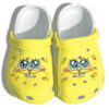 Sponge Cute Crocs Clog Shoes – Sponge Funny Face Beach Crocs Clog Gifts Birthdays Day 2021 For Kids For Mens And Womens
