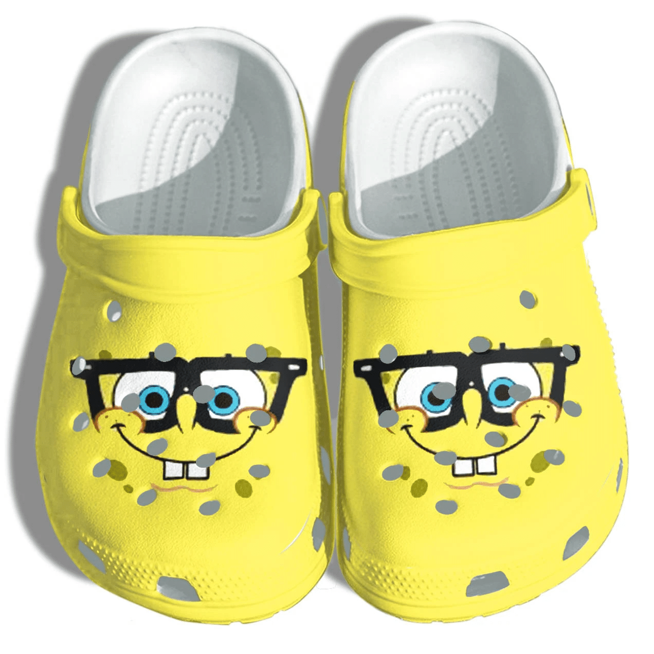 Sponge Glasses Crocs Clog Shoes – Beach Crocs Clog Sponge Face Book Worm Shoes Gifts For Men Women Sponge Glasses Crocs Clog Shoes – Beach Crocs Clog Sponge Face Book Worm Shoes Gifts For Men Women