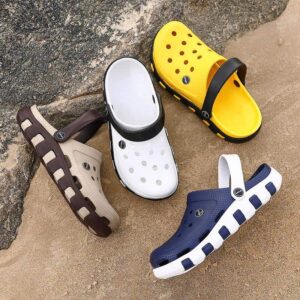 Sports Crocs Clog For Men Women 2021 Single Color – Summer Beach Sandal Shoes Birthday Gifts