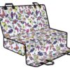 Spring Butterfly Pattern Print Pet Car Back Seat Cover - 57fe666eedbc