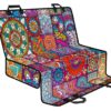 Square Bohemian Mandala Patchwork Print Pet Car Back Seat Cover - e2b39c336db5