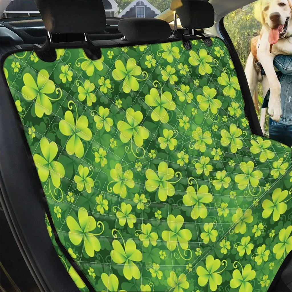 St. Patrick's Day Theme Green Shamrock Design Car Back Seat Cover Dog Car Seat Covers - 7f79b4f4e48f St. Patrick's Day Theme Green Shamrock Design Car Back Seat Cover Dog Car Seat Covers - 7f79b4f4e48f