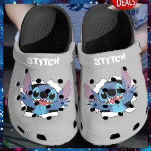 Stitch Crocs Crocband Clog Comfortable For Mens Womens Classic Clog Water Shoes Hothot 131020