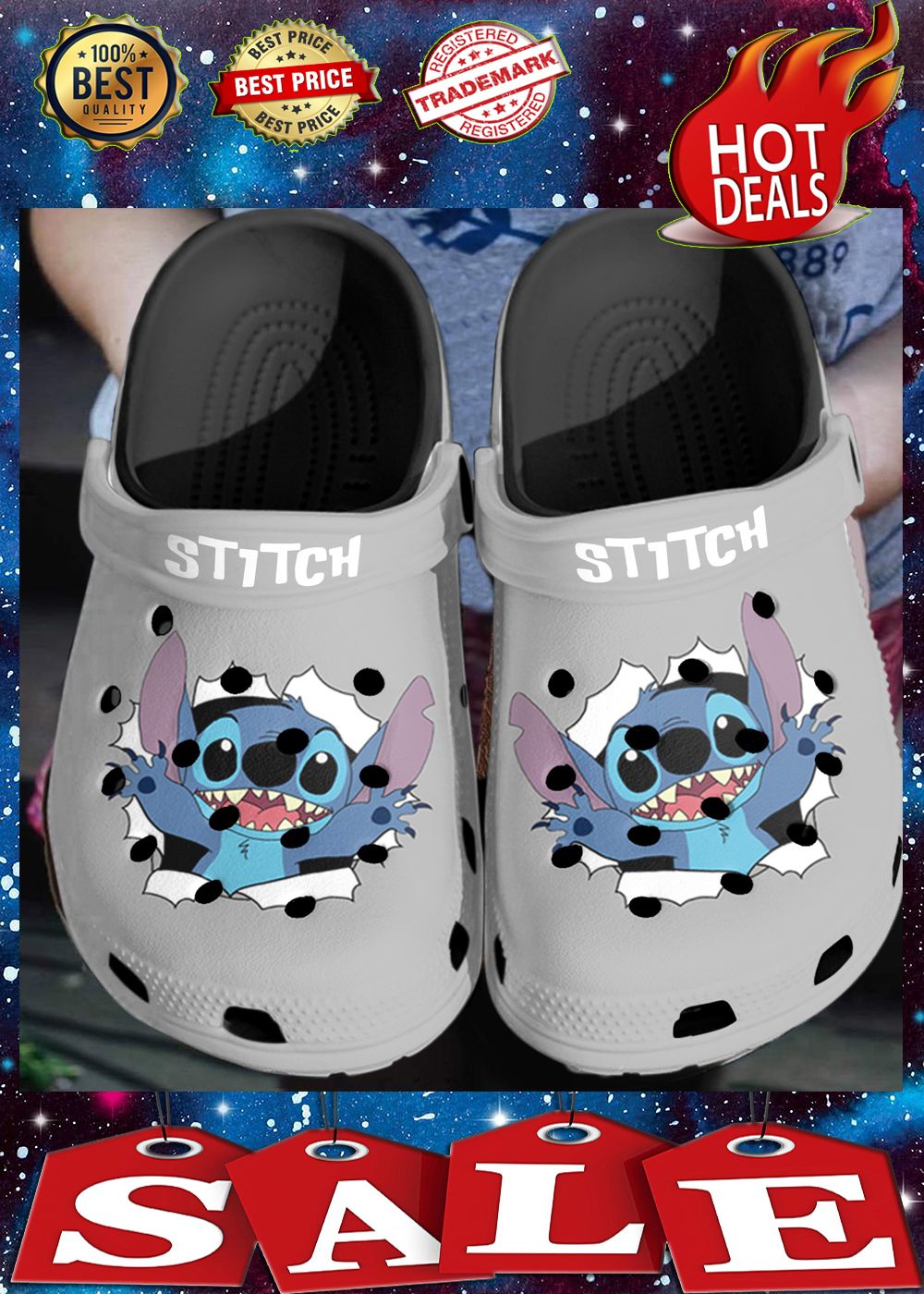 Stitch Crocs Crocband Clog Comfortable For Mens Womens Classic Clog Water Shoes Hothot 131020 Stitch Crocs Crocband Clog Comfortable For Mens Womens Classic Clog Water Shoes Hothot 131020