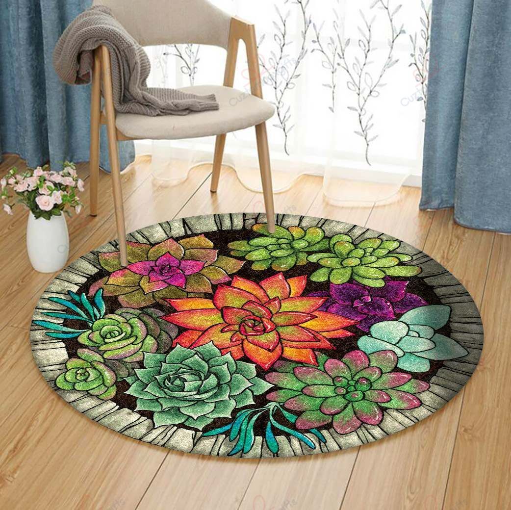Stone Lotus Round Carpet Floor Rug Living Room Bedroom Decor Round Area Rug Carpet Stone Lotus Round Carpet Floor Rug Living Room Bedroom Decor Round Area Rug Carpet