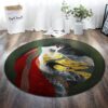 Stork Girl Round Carpet Floor Rug Living Room Bedroom Decor Round Area Rug Carpet