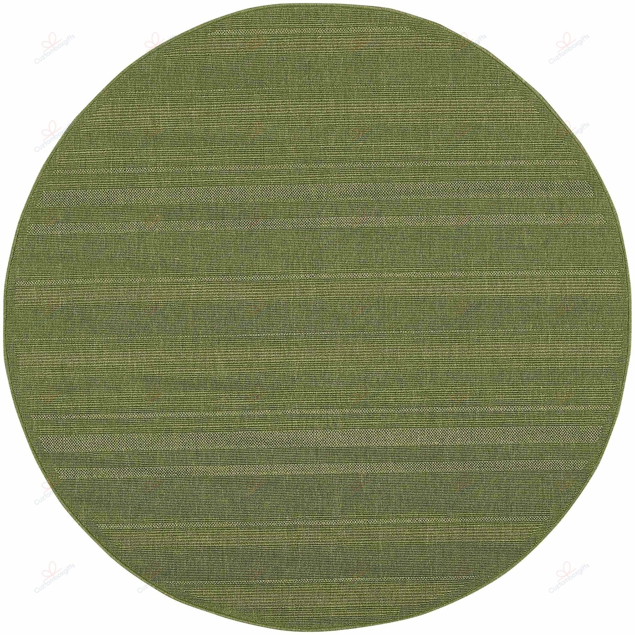 Stylehaven Solid Woven Loop Green Round Carpet Floor Rug Living Room Bedroom Decor Round Area Rug Carpet Stylehaven Solid Woven Loop Green Round Carpet Floor Rug Living Room Bedroom Decor Round Area Rug Carpet