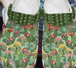 Succulent Cactut Crocs Crocband Clog Clog Comfortable For Mens And Womens Classic Clog Water Shoes Comfortable