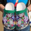 Succulent Flower Sku 2449 Crocs Crocband Clog Comfortable For Mens Womens Classic Clog Water Shoes