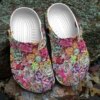 Succulent Personalize Clog Custom Crocs Fashionstyle Comfortable For Women Men Kid Print 3D Whitesole Lovely Succulents