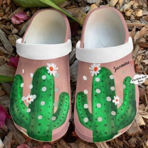 Succulent Personalized Lovely Plant Sku 2446 Crocs Crocband Clog Comfortable For Mens Womens Classic Clog Water Shoes