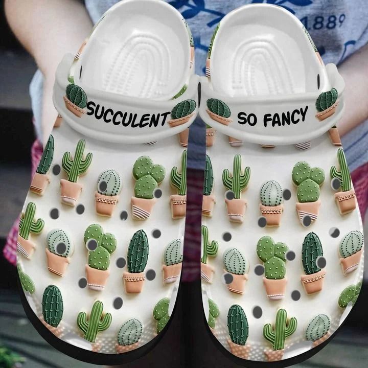 Succulent So Fancy Crocband Clog Comfortable For Mens Womens Classic Clog Water Shoes Crocs Shoes Saleoff 151020 Succulent So Fancy Crocband Clog Comfortable For Mens Womens Classic Clog Water Shoes Crocs Shoes Saleoff 151020