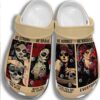 Sugar Skull Girl Be Strong Humble Crocs Clog Shoes Tattoo Women – Be Brave Badass Crocbland Clog Gifts For Women