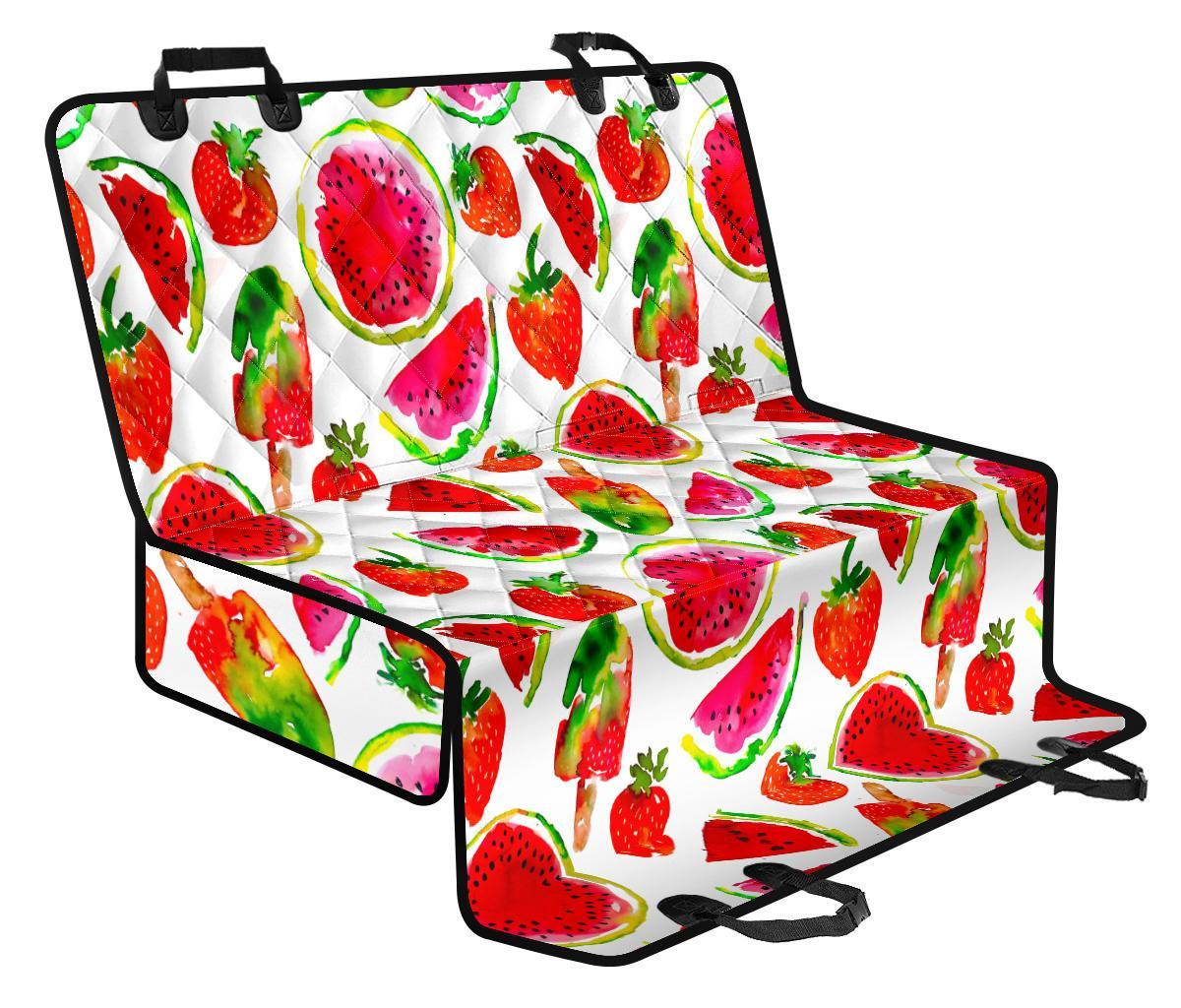 Summer Fruits Watermelon Pattern Print Pet Car Back Seat Cover - 399c6a3d23b8 Summer Fruits Watermelon Pattern Print Pet Car Back Seat Cover - 399c6a3d23b8