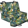 Summer Hawaiian Leaves Pattern Print Pet Car Back Seat Cover - 376e5df81aa0