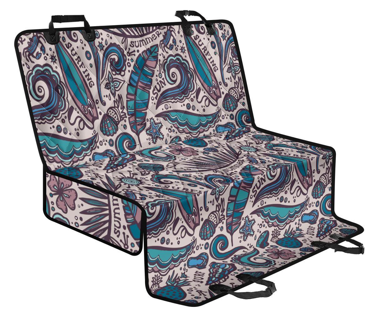 Summer Surfing Pattern Print Pet Car Back Seat Cover - 7a91035310cb Summer Surfing Pattern Print Pet Car Back Seat Cover - 7a91035310cb