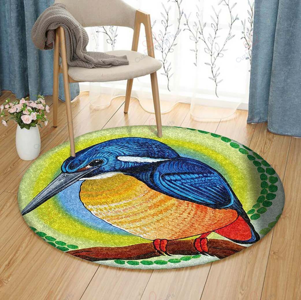 Sunbird Round Carpet Floor Rug Living Room Bedroom Decor Round Area Rug Carpet Sunbird Round Carpet Floor Rug Living Room Bedroom Decor Round Area Rug Carpet