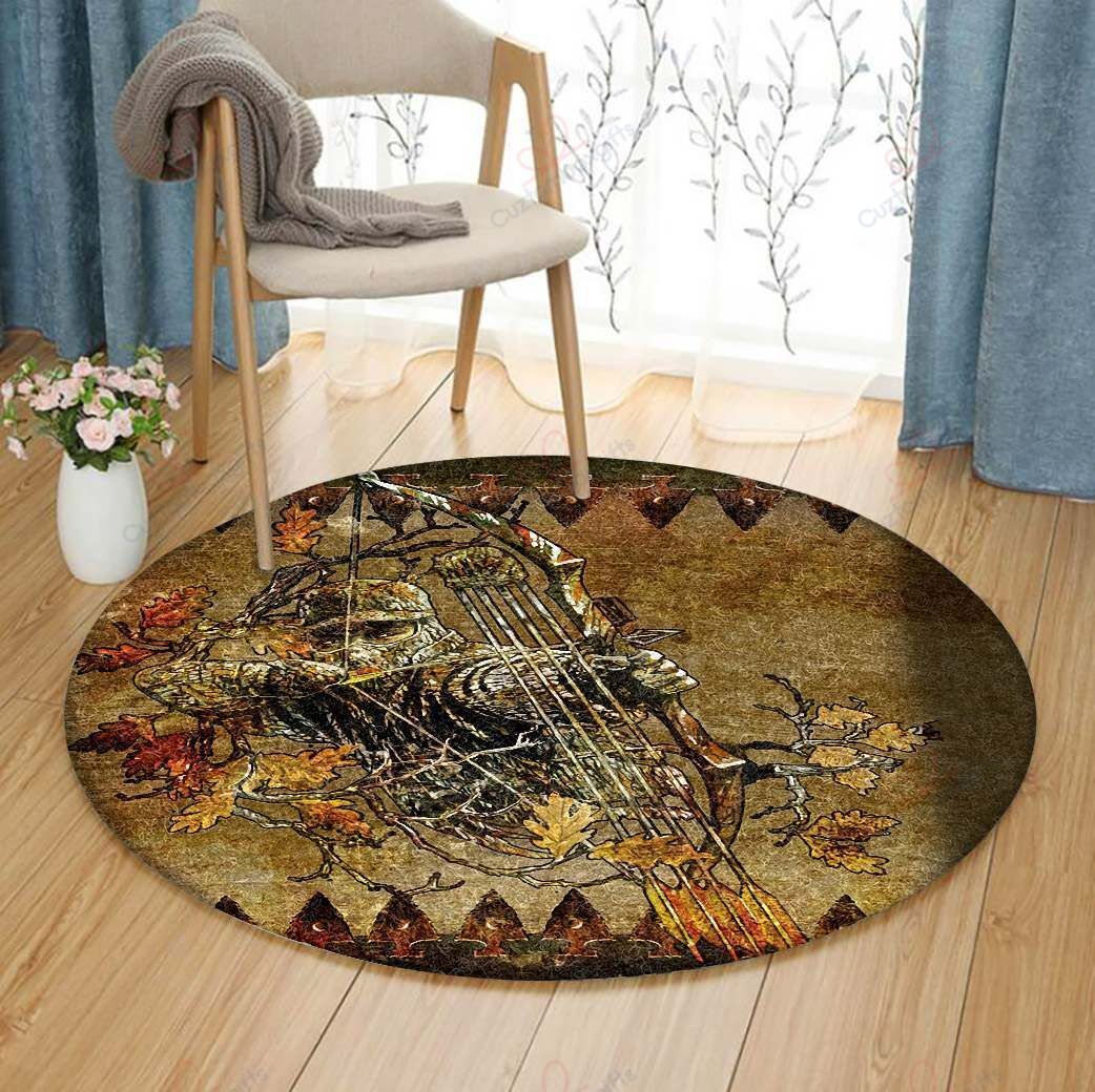 Sure Shot Archery Round Carpet Floor Rug Living Room Bedroom Decor Round Area Rug Carpet Sure Shot Archery Round Carpet Floor Rug Living Room Bedroom Decor Round Area Rug Carpet