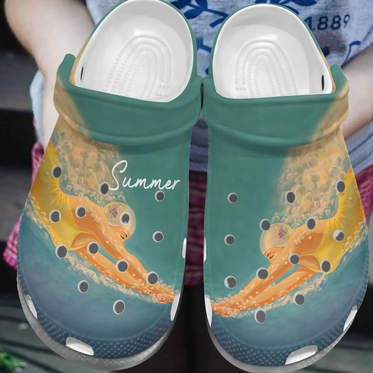Swimming Personalized Clog Custom Crocs Comfortablefashion Style Comfortable For Women Men Kid Print 3D Dive In Swimming Personalized Clog Custom Crocs Comfortablefashion Style Comfortable For Women Men Kid Print 3D Dive In