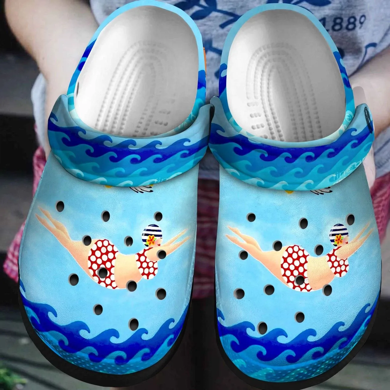 Swimming Personalized Clog Custom Crocs Comfortablefashion Style Comfortable For Women Men Kid Print 3D Enjoy Life Swimming Personalized Clog Custom Crocs Comfortablefashion Style Comfortable For Women Men Kid Print 3D Enjoy Life