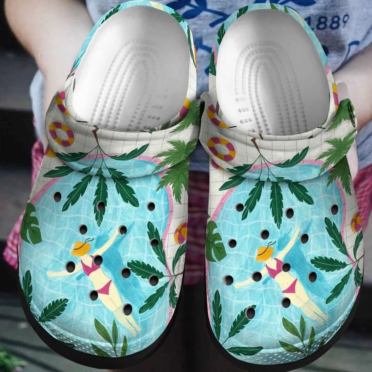 Swimming Personalized Clog Custom Crocs Comfortablefashion Style Comfortable For Women Men Kid Print 3D Enjoying Swimmer Swimming Personalized Clog Custom Crocs Comfortablefashion Style Comfortable For Women Men Kid Print 3D Enjoying Swimmer