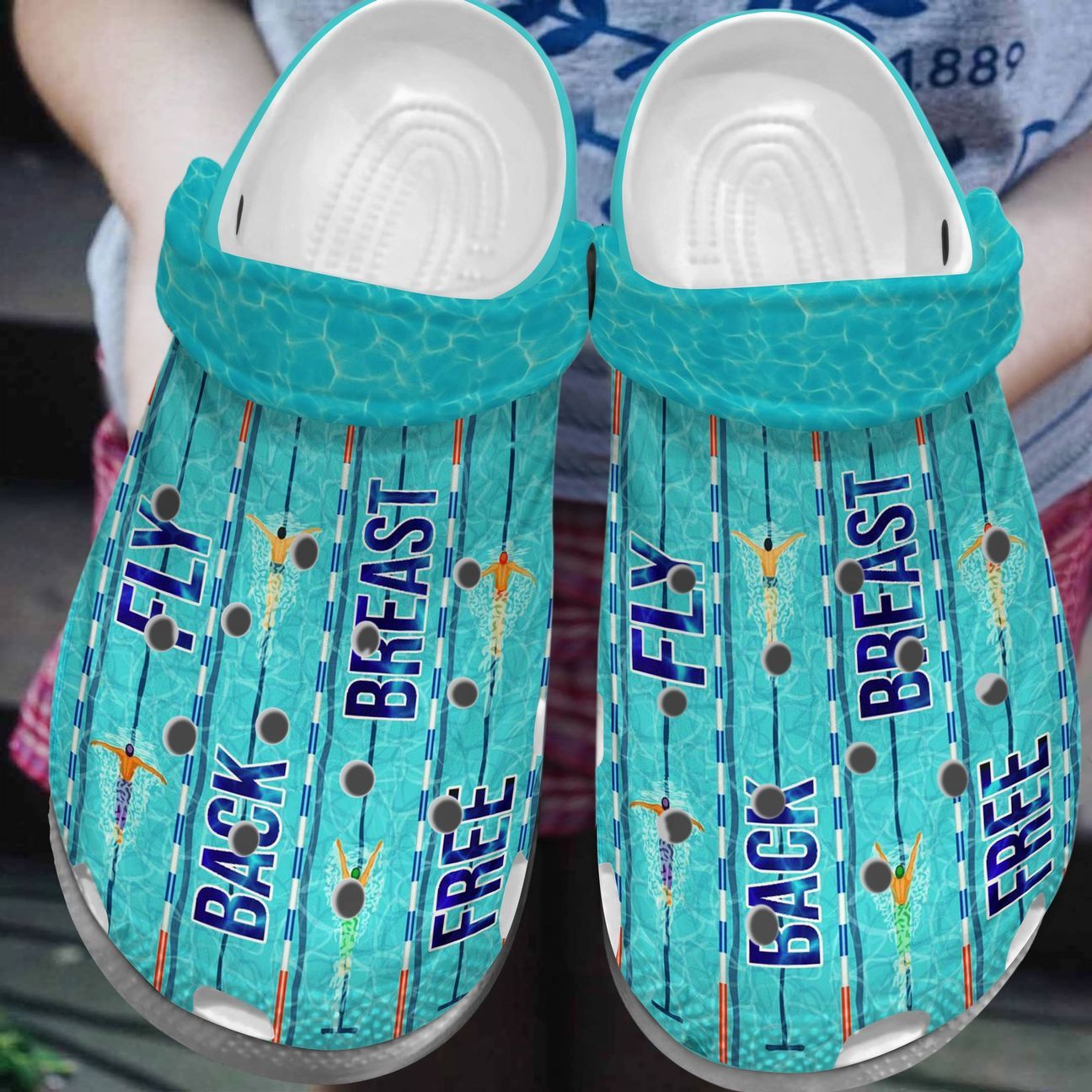 Swimming Personalized Clog Custom Crocs Comfortablefashion Style Comfortable For Women Men Kid Print 3D Fly Back Breast Free Swimming Personalized Clog Custom Crocs Comfortablefashion Style Comfortable For Women Men Kid Print 3D Fly Back Breast Free