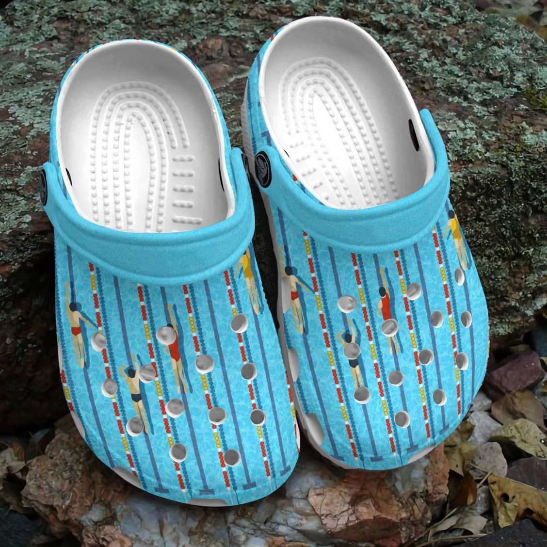 Swimming Personalized Clog Custom Crocs Comfortablefashion Style Comfortable For Women Men Kid Print 3D Swimming Race Swimming Personalized Clog Custom Crocs Comfortablefashion Style Comfortable For Women Men Kid Print 3D Swimming Race