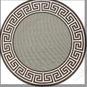 Synthetic Power Loomed Traditional Round Carpet Floor Rug Living Room Bedroom Decor Round Area Rug Carpet