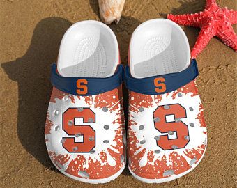 Syracuse Orange Crocband Clog Clog Comfortable For Mens And Womens Classic Clog Water Shoes Syracuse Orange Crocs Syracuse Orange Crocband Clog Clog Comfortable For Mens And Womens Classic Clog Water Shoes Syracuse Orange Crocs