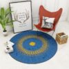Tanpijt Round Carpet Floor Rug Living Room Bedroom Decor Round Area Rug Carpet