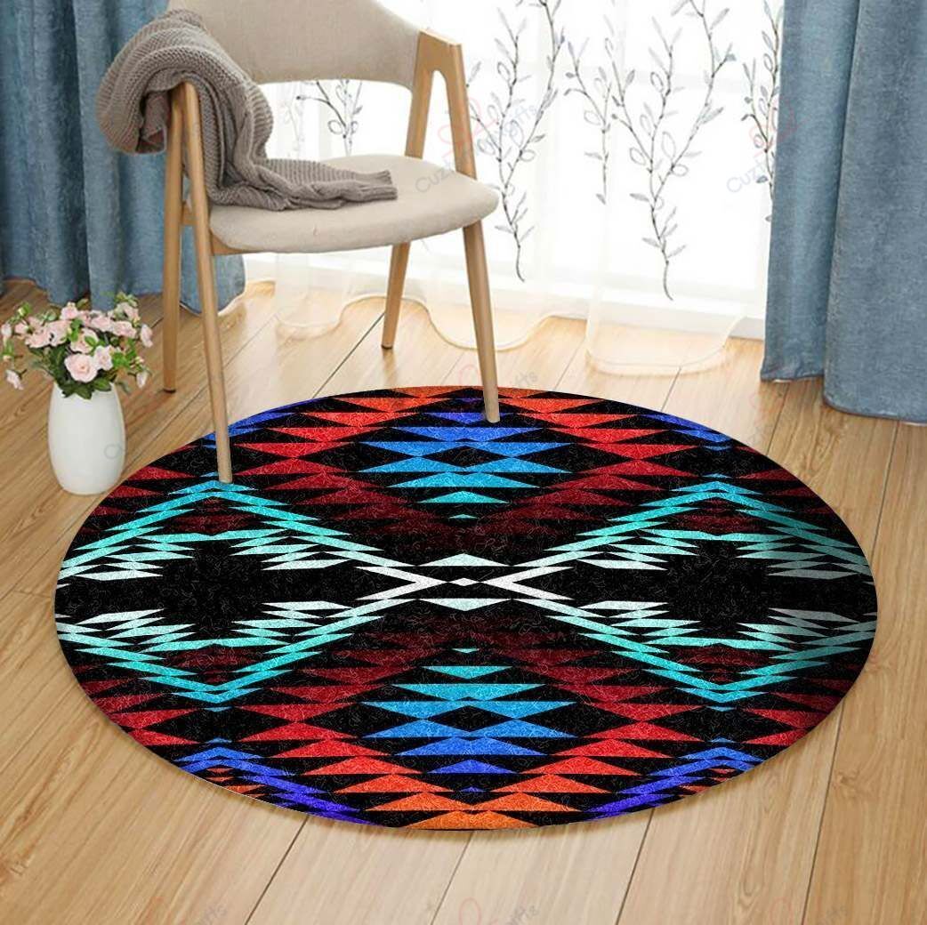 Taos Morning And Midnight Round Carpet Floor Rug Living Room Bedroom Decor Round Area Rug Carpet Taos Morning And Midnight Round Carpet Floor Rug Living Room Bedroom Decor Round Area Rug Carpet