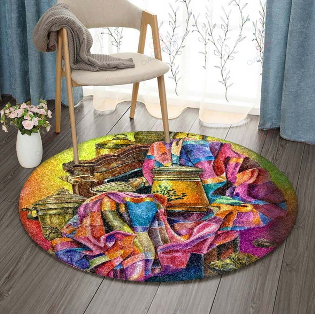 Tea Bottle Round Carpet Floor Rug Living Room Bedroom Decor Round Area Rug Carpet Tea Bottle Round Carpet Floor Rug Living Room Bedroom Decor Round Area Rug Carpet
