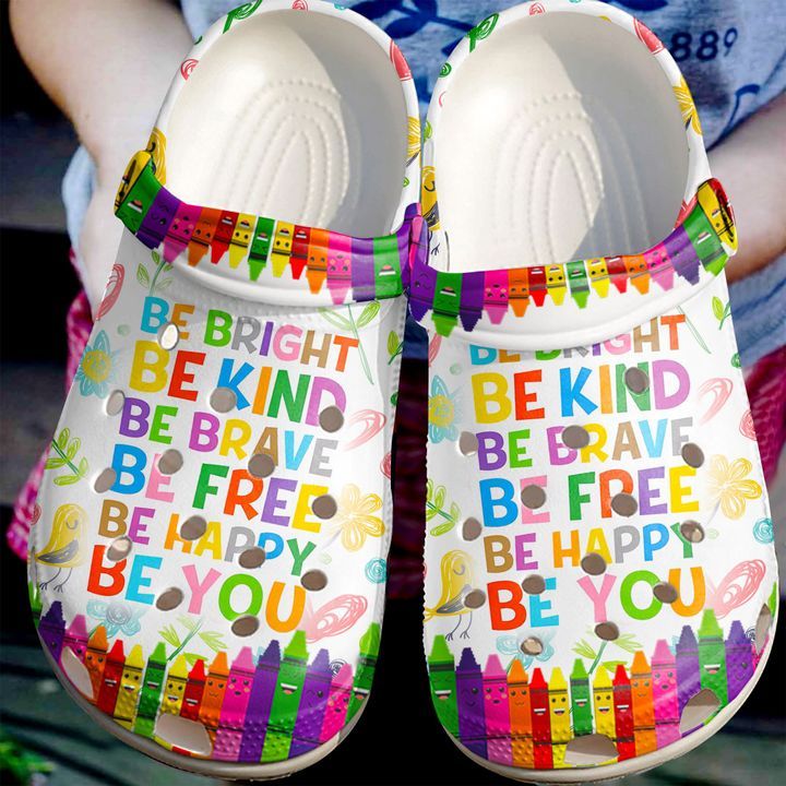 Teacher Be You Sku 2475 Crocs Crocband Clog Comfortable For Mens Womens Classic Clog Water Shoes Teacher Be You Sku 2475 Crocs Crocband Clog Comfortable For Mens Womens Classic Clog Water Shoes