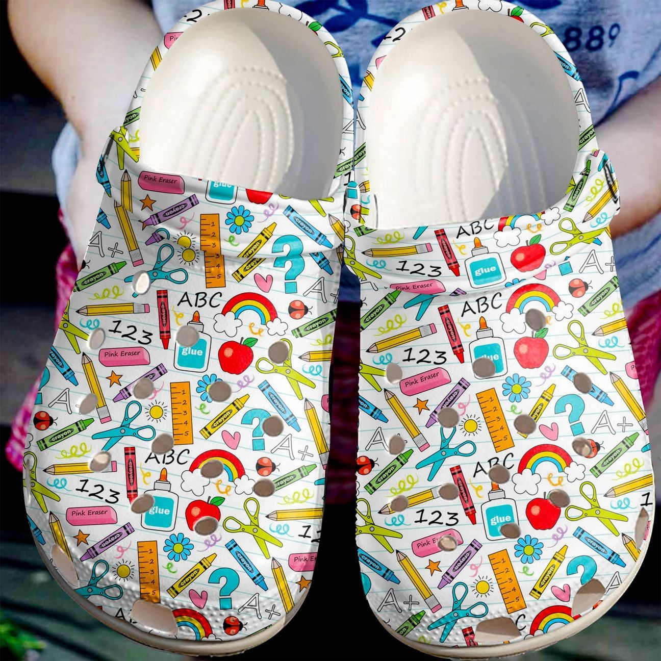 Teacher Personalized Clog Custom Crocs Comfortablefashion Style Comfortable For Women Men Kid Print 3D Teacher Life Teacher Personalized Clog Custom Crocs Comfortablefashion Style Comfortable For Women Men Kid Print 3D Teacher Life