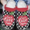 Teacher Personalized Clog Custom Crocs Comfortablefashion Style Comfortable For Women Men Kid Print 3D That’S What I Do
