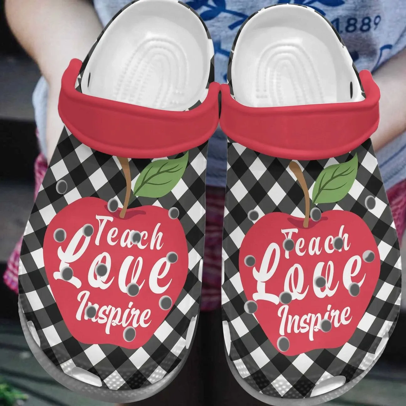 Teacher Personalized Clog Custom Crocs Comfortablefashion Style Comfortable For Women Men Kid Print 3D That’S What I Do Teacher Personalized Clog Custom Crocs Comfortablefashion Style Comfortable For Women Men Kid Print 3D That’S What I Do