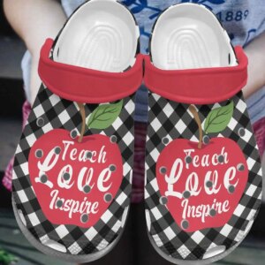Teacher Personalized Clog Custom Crocs Comfortablefashion Style Comfortable For Women Men Kid Print 3D That’S What I Do
