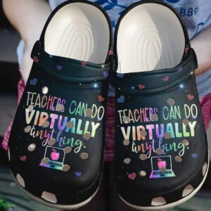 Teacher Personalized Clog Custom Crocs Comfortablefashion Style Comfortable For Women Men Kid Print 3D Virtually Anything