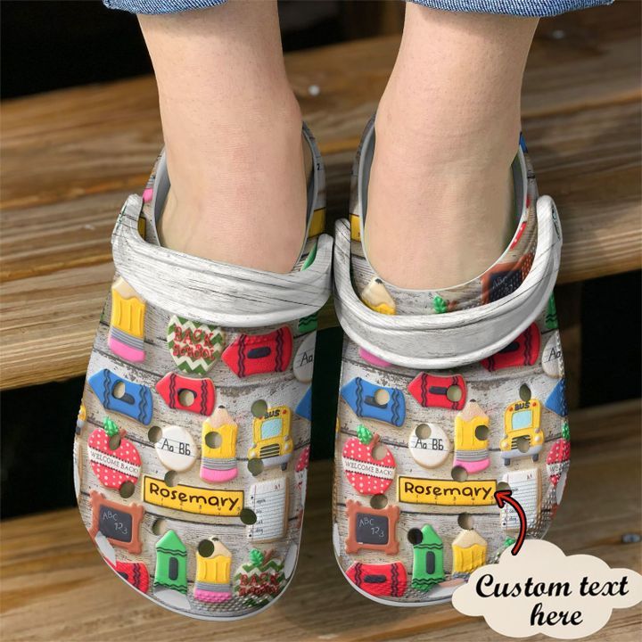 Teacher Personalized Cookies Sku 2478 Crocs Crocband Clog Comfortable For Mens Womens Classic Clog Water Shoes Teacher Personalized Cookies Sku 2478 Crocs Crocband Clog Comfortable For Mens Womens Classic Clog Water Shoes