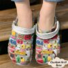 Teacher Personalized Cookies Sku 2491 Crocs Crocband Clog Comfortable For Mens Womens Classic Clog Water Shoes