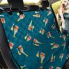 Teal Champagne Theme Car Back Seat Cover Dog Car Seat Covers - a26f40f2f380