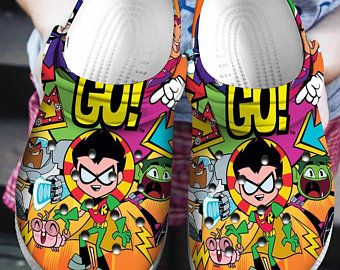 Teen Titans Crocs Crocband Clog Clog Comfortable For Mens And Womens Classic Clog Water Shoes Comfortable Teen Titans Crocs Crocband Clog Clog Comfortable For Mens And Womens Classic Clog Water Shoes Comfortable