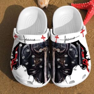 Templar Knight Of Jesus Christ Birthday Gift Classic Crocs Clog Clog Shoes
