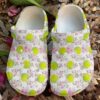 Tennis Flower Sku 2533 Crocs Crocband Clog Comfortable For Mens Womens Classic Clog Water Shoes