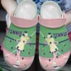 Tennis Personalized Clog Custom Crocs Comfortablefashion Style Comfortable For Women Men Kid Print 3D