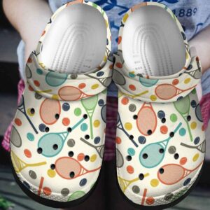 Tennis Personalized Clog Custom Crocs Comfortablefashion Style Comfortable For Women Men Kid Print 3D Lovely Tennis