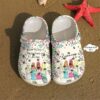 Tennis Personalized Love My Day Sku 2526 Crocs Crocband Clog Comfortable For Mens Womens Classic Clog Water Shoes