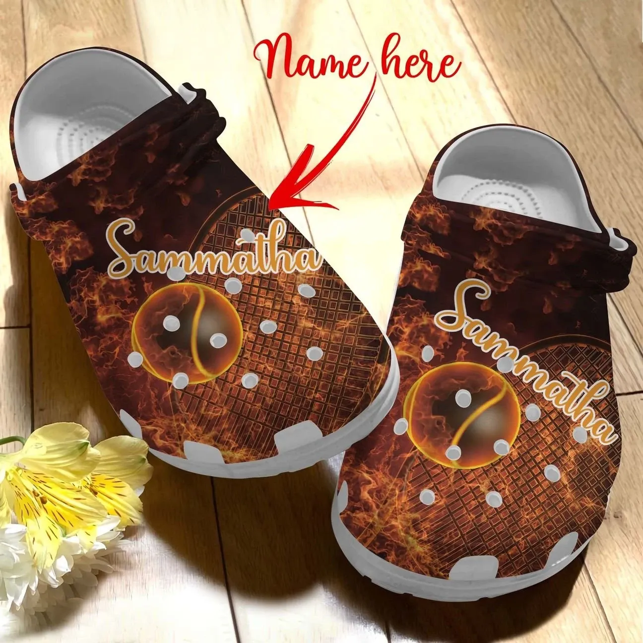 Tennis Personalized Personalize Clog Custom Crocs Fashionstyle Comfortable For Women Men Kid Print 3D Hot Like Fire Tennis Personalized Personalize Clog Custom Crocs Fashionstyle Comfortable For Women Men Kid Print 3D Hot Like Fire